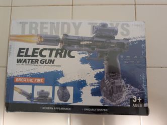 Electric water gun $25 ....O.B.O
