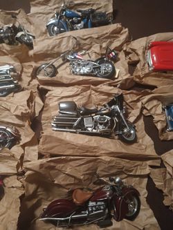 Franklin Mint Motorcycle -Cars