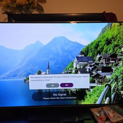 55 Inch, LG Smart Tv/ Great Condition