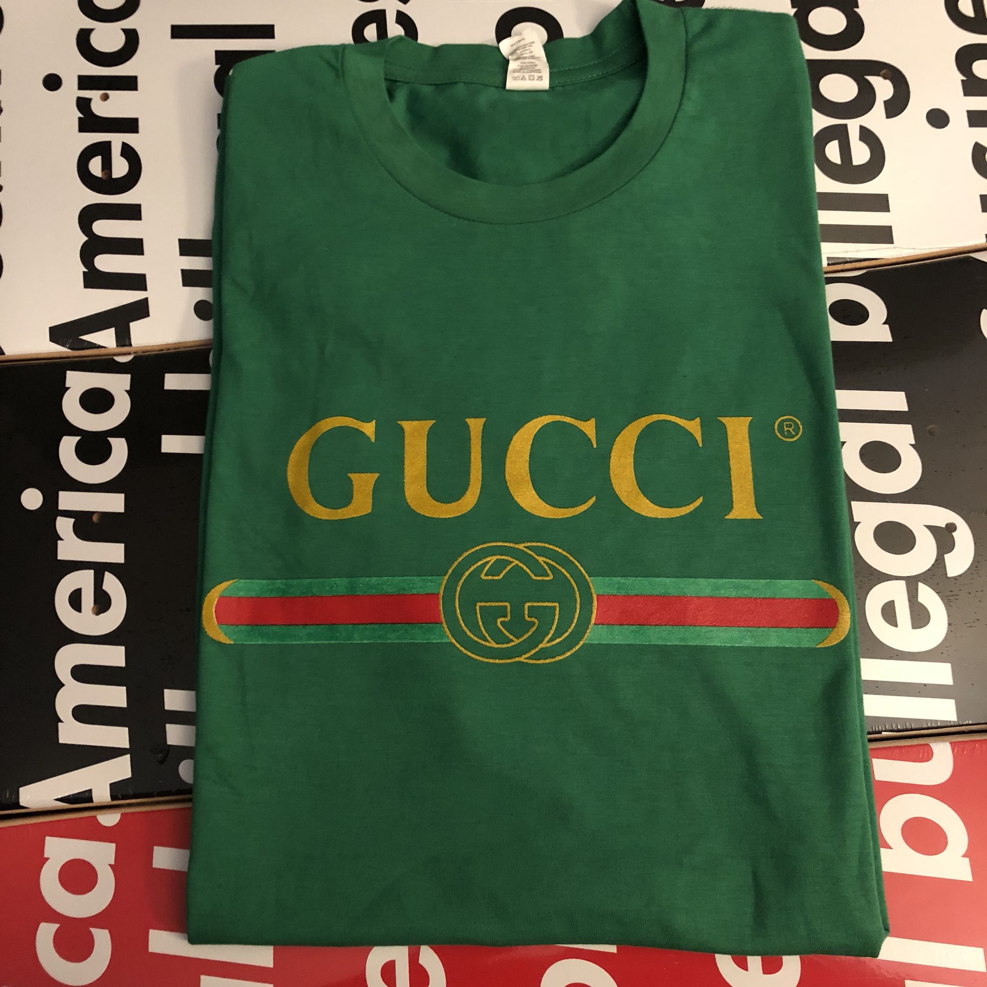 Vintage Gucci t shirt size large new color green for Sale in El Monte, CA -  OfferUp