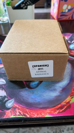 Spanish Astral Radiance Booster Packs 22ct