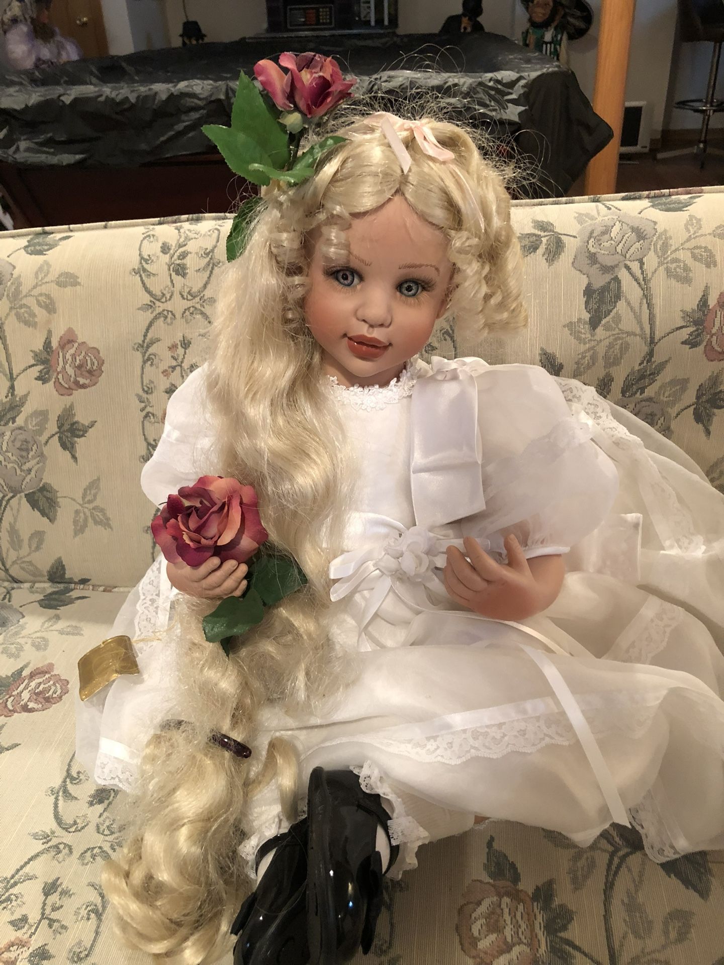 Large Collection Of Porcelain Dolls, I Have Over $3000 Invested, We Sell For $900