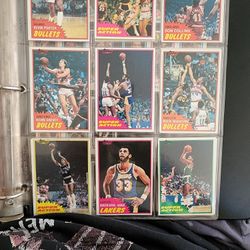1981 TOPPS BASKETBALL SET (Mint Condition Cards)