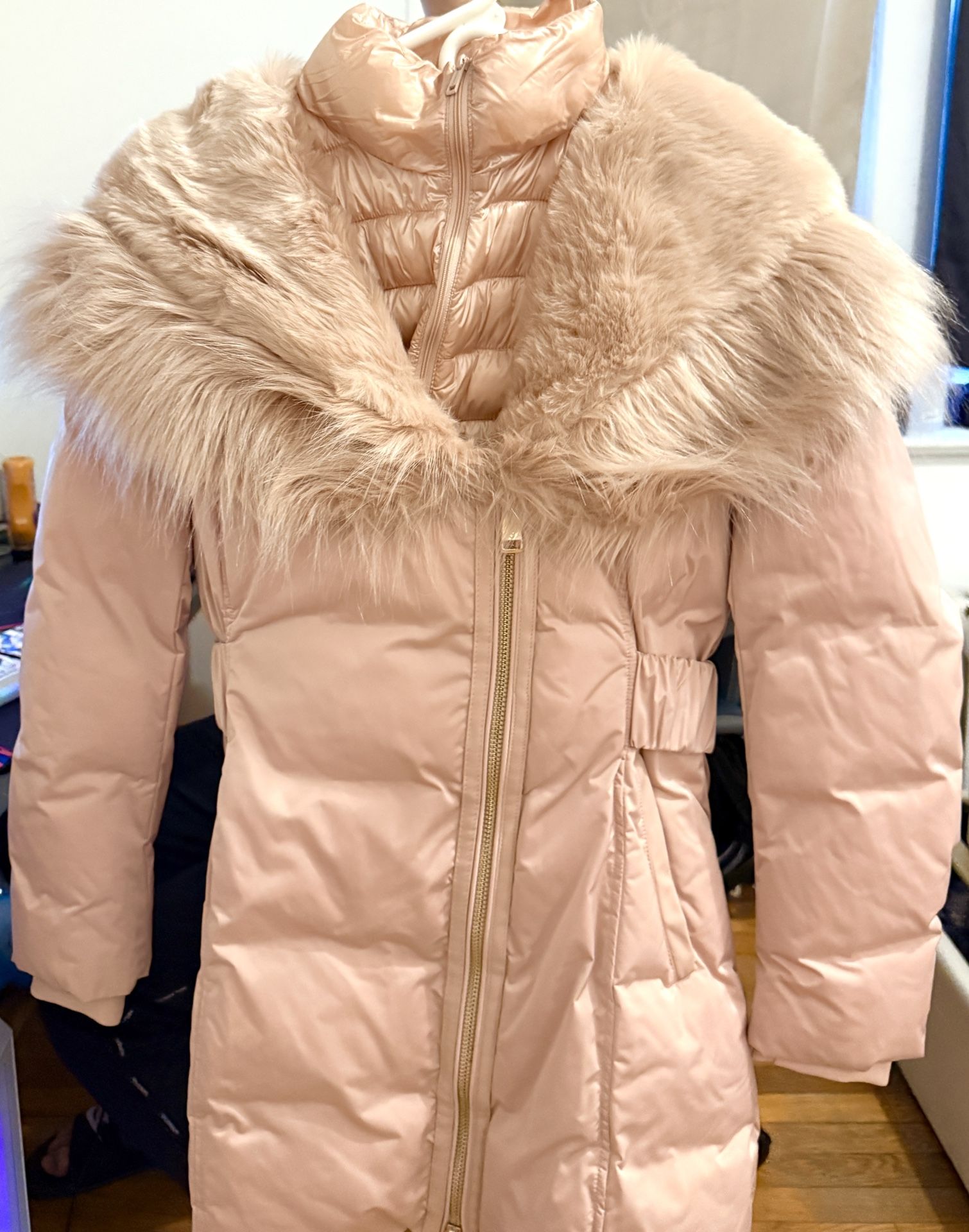 Baby Pink GUESS Women’s Winter Coat