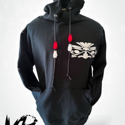 VIZHUN ROOTZ HOODIE AND LIL MONSTAH DRAWSTRING BEADS