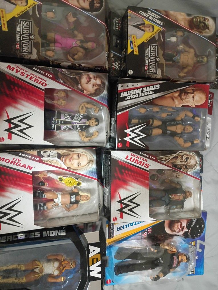 Wrestling Toy Lot 