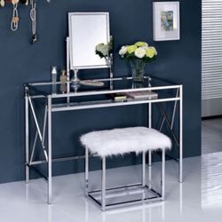 Vanity With Stool