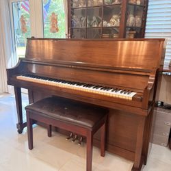 Yamaha P22 Walnut Upright Piano