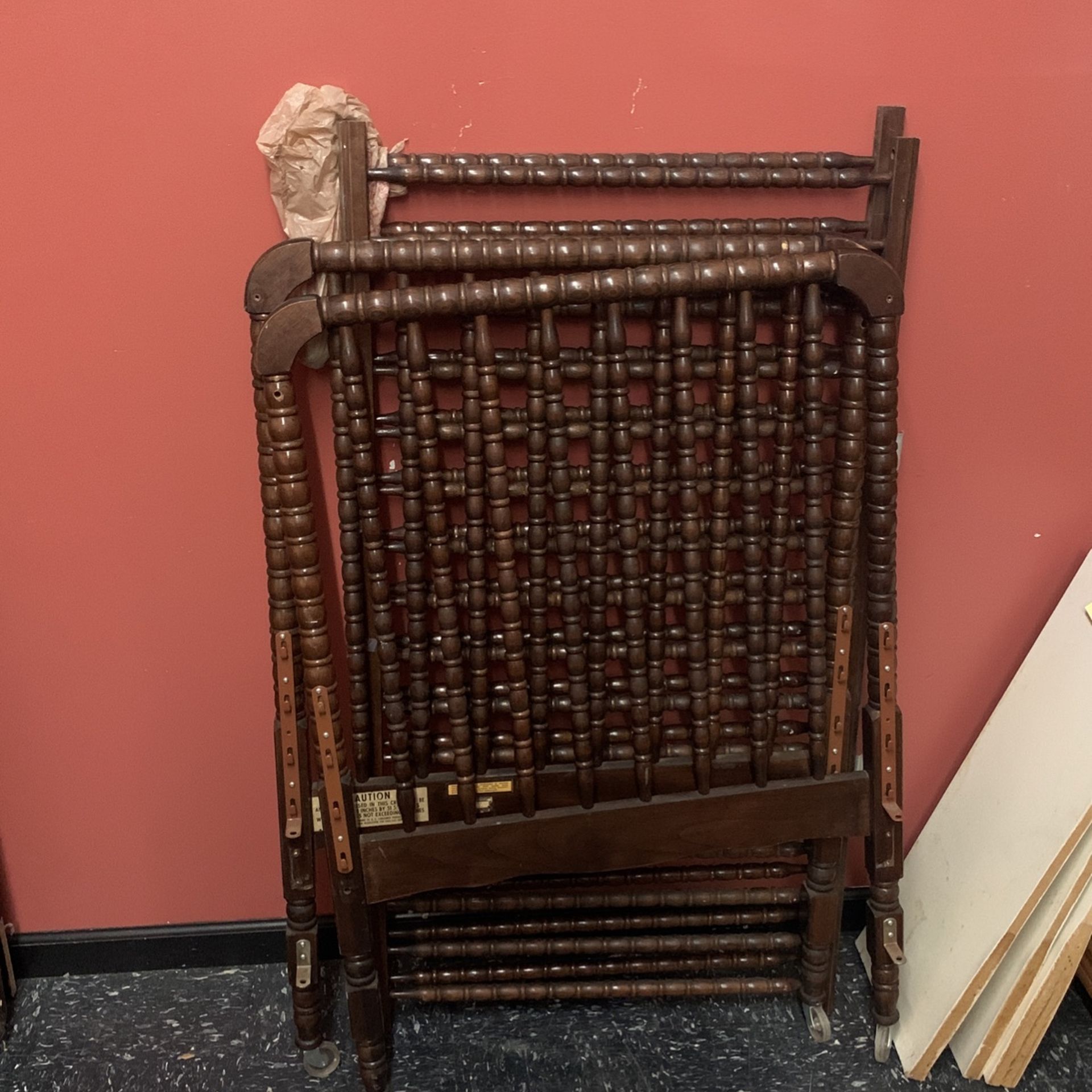 Wooden Crib