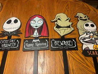 Nightmare before christmas stakes
