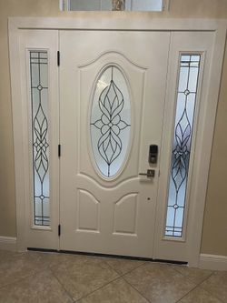PRE HUNG FIBERGLASS EXTERIOR DOORS