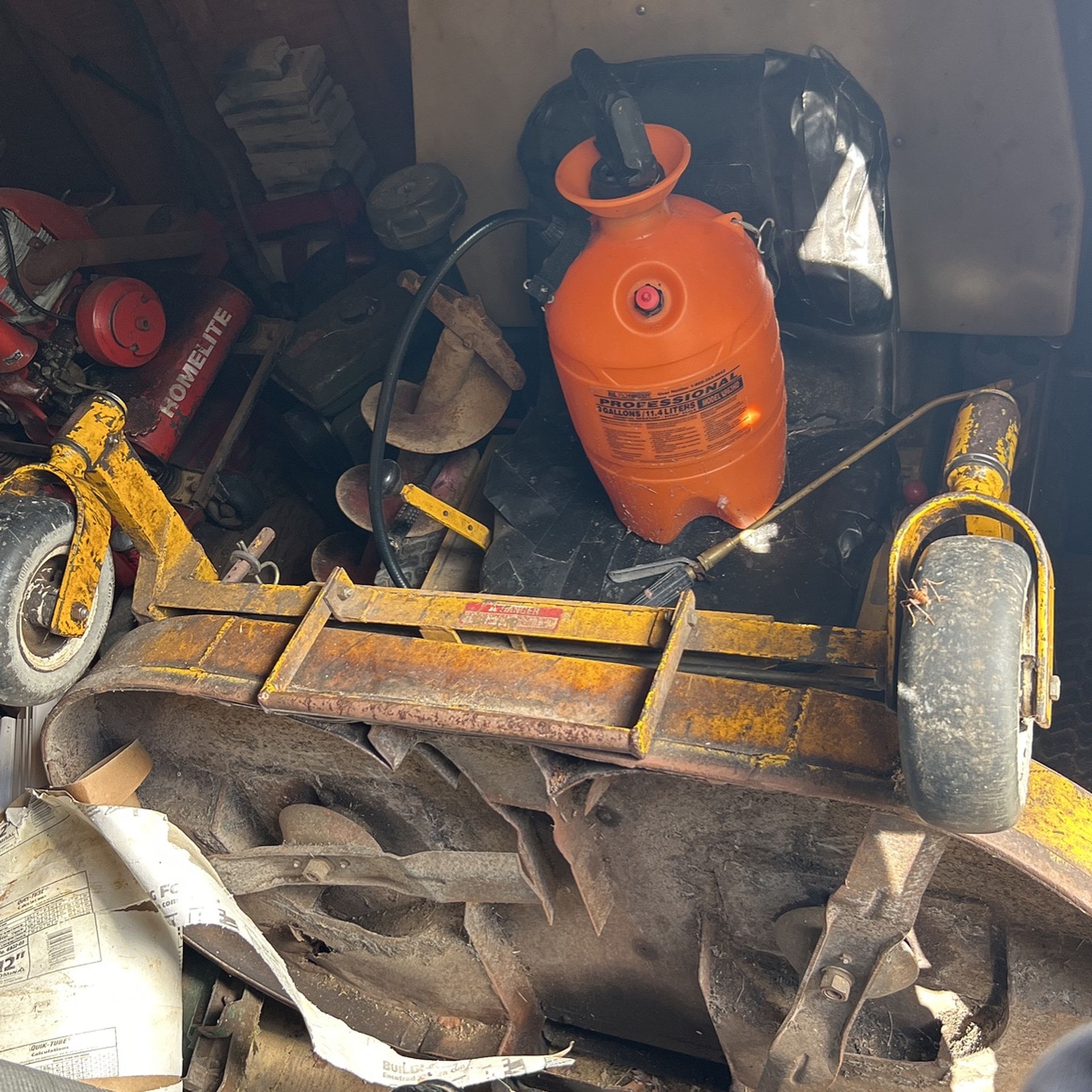 Diesel Walker Mower Ride On. Make An Offer
