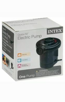 Intex electric pump New