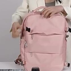 Backpack - Pink - Durable And Holds A Lot - New With Tags
