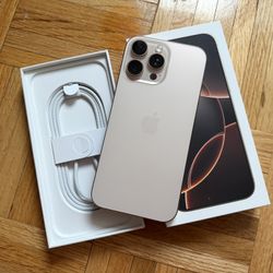 iPhone 16 Pro Max - Unlocked 256GB Desert Titanium
