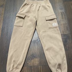 Boys Khaki Sweat Pants Size 7/8 By Aeropostale #20