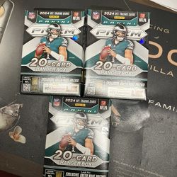 2025 Prizm NFL Hanger Box X3 Lot