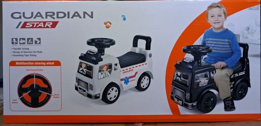 New toy car - red color