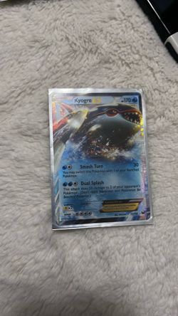 Kyogre EX Pokémon card