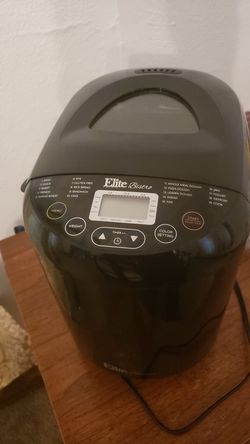 Elite bistro 2lb bread maker