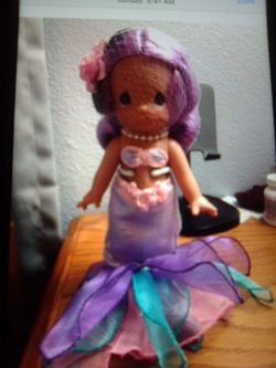 Purple mermaid 9" PM Disney doll