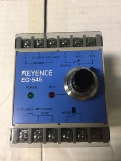 Keyence EG-545 Amplifier Unit