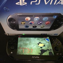 Playstation PS Vita Slim Black 2000 Series Mod--bed Playstation Psp Video Game Console Ps vita