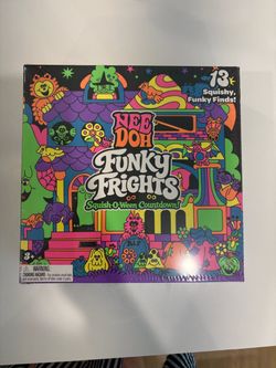 Nee Doh Funky Frights Squish-O-Ween Countdown Set