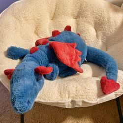 Huge Rare Dexter Dragon JellyCat BIGGEST