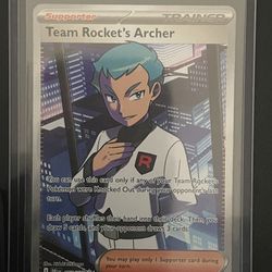 Pokemon Team Rocket’s Archer UR