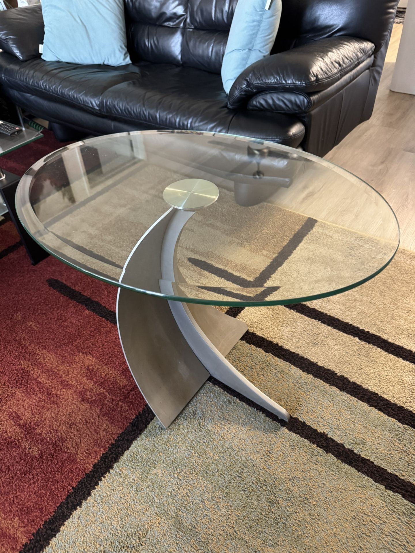 Glass End Table - Great Shape