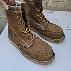 Size 11 W Mens Work Boots Steel Toe