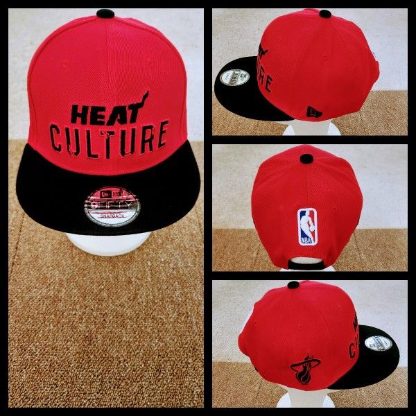MIAMI HEAT NBA BASKETBALL 🏀 SNAPBACK HAT. 