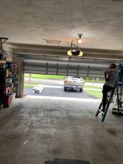 Opener motor for garage