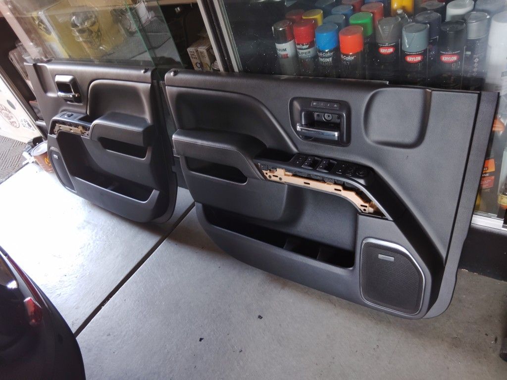 Door Panels Front 14 to 18 Chevy Silverado