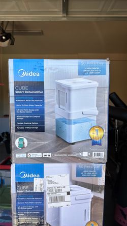 Midea Cube 50-Pint Smart Dehumidifier