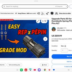 Upgrade Parts Kit for REP X PEPIN Dumbbells