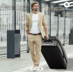 Hard Case Golf Travel Bag-Classic Black