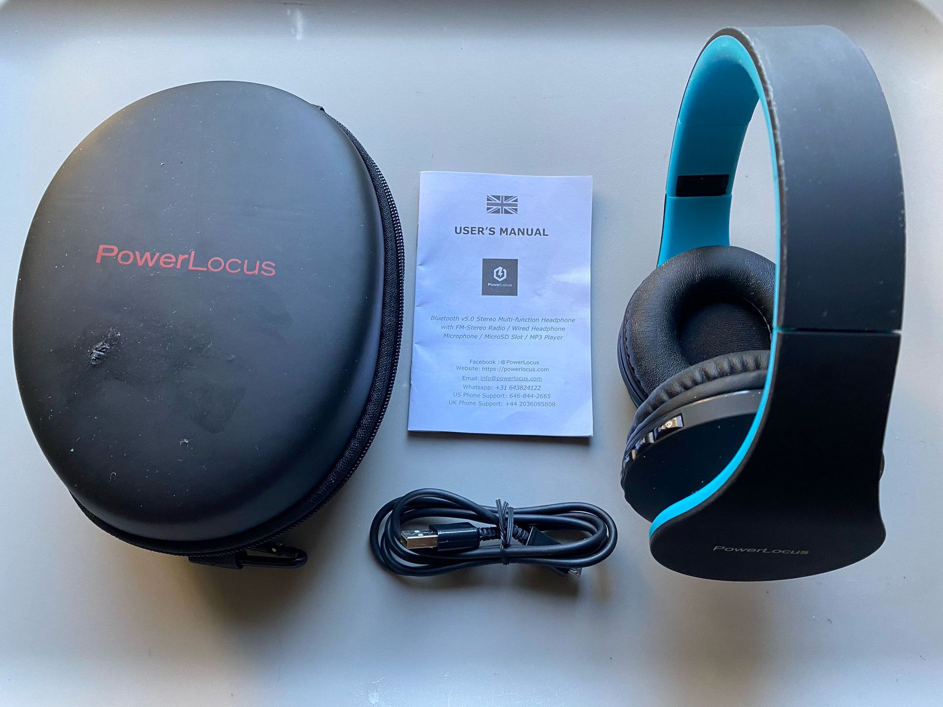 PowerLocus Wireless Headphones