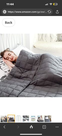 Adult Weighted Blanket(20lbs, 80”x60”, Queen Size) for People Weigh Around 190lbs| Weighted Blanket Adult |Cotton Heavy Cozy Blanket| Premium Glass Be