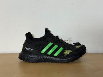 RARE! Adidas Ultraboost 4.0 DNA Core Black FY9121 Men’s Size 7 or Women’s Size 8.5 PATRON Tequila Customs