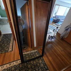 Full Length Body Mirror Beveled Glass