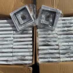 Fence Post CAPS ONLY For Wood Or Vinyl Fence Lighting Or Just Use For Fence Caps.  New Never Used. 