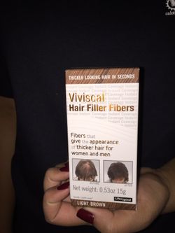 Viviscal hair fiber (light brown) new