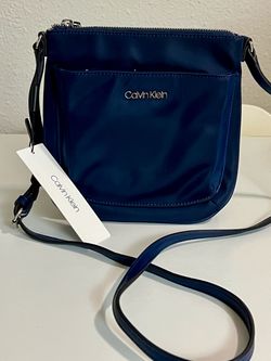 Calvin Klein Navy Blue Crossbody Bag