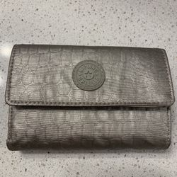 KIPLING Wallet - Silver-tone Fabric