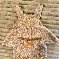 Nicole Miller 2 pc floral outfit 