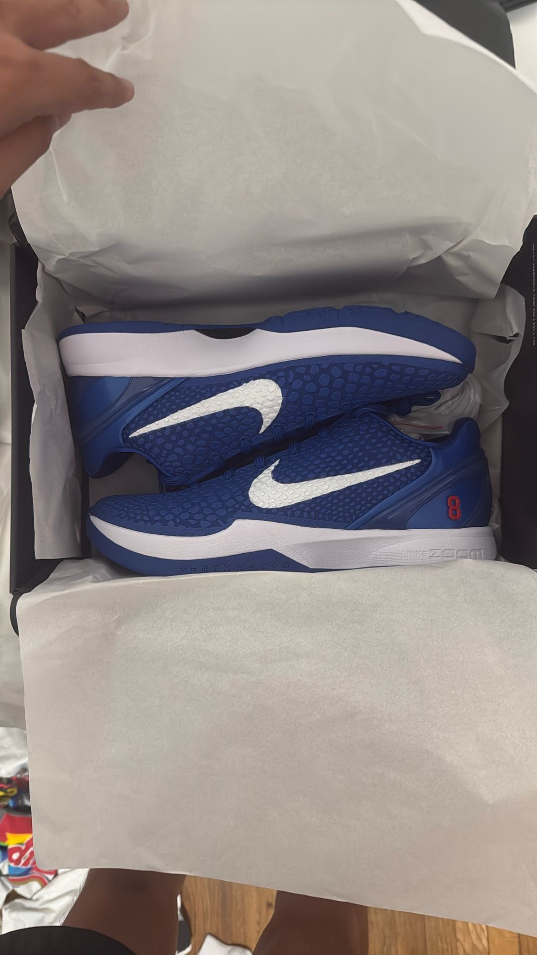 Kobe 6 Dodger Size 11 Brand New