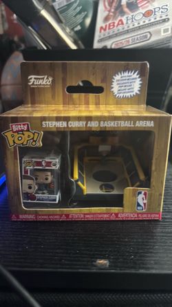 NEW Funko Bitty Pop! NBA Stephen Curry & Golden State Arena Mini Pop Collectible