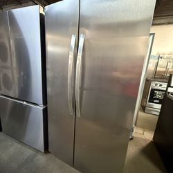 🥶 NEW Frigidaire - 26 Cu. Ft. Standard Depth Side-by-Side Refrigerator STAINLESS